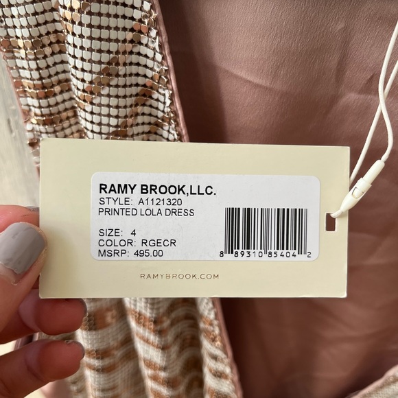 Ramy Brook Printed Lola Dress - Picture 2 of 3